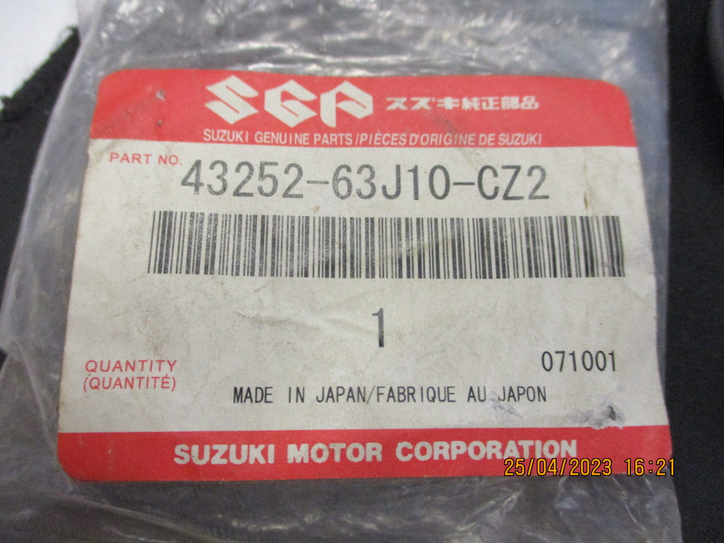 Suzuki Swift/SX4 Genuine Center Wheel Cap New Part