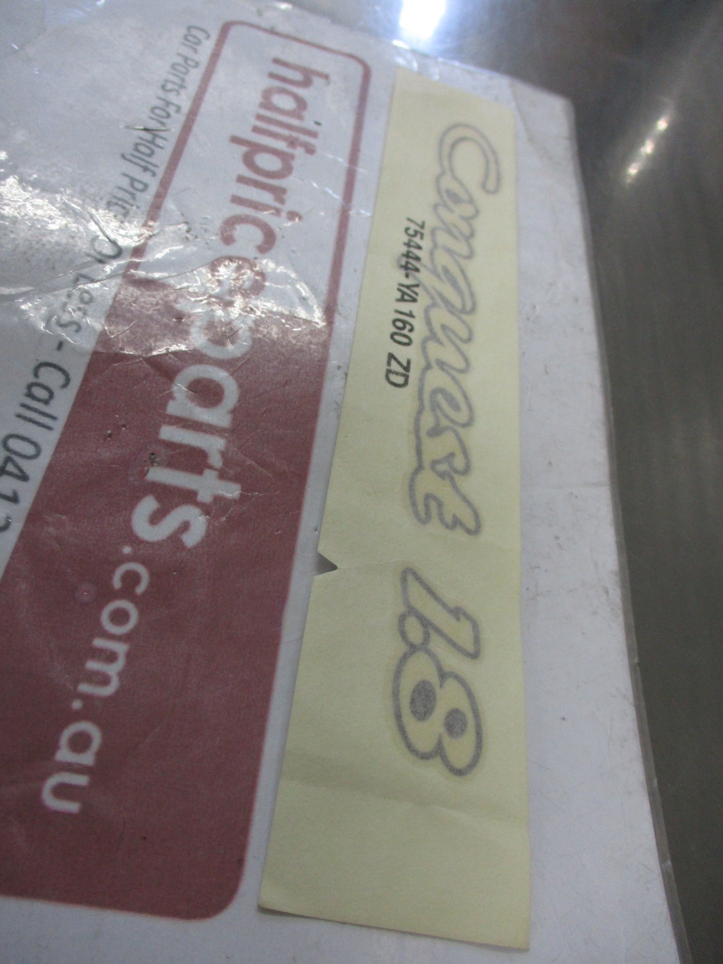 Toyota Corolla Conquest Genuine Rear Boot Decal New Part