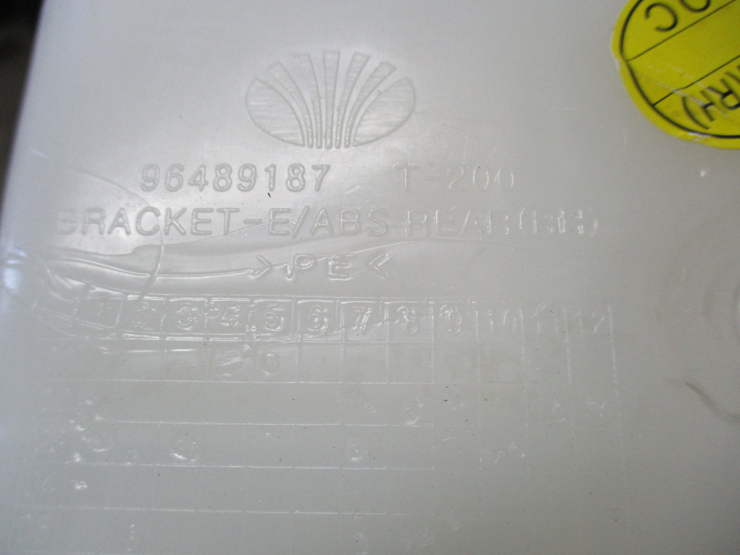 Holden Barina Genuine Right Rear Bumper Support New