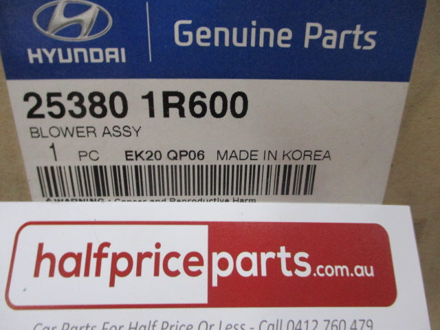 Hyundai Accent /Veloster Genuine Engine Electrical Cooling Fan Blower Assembly New Part