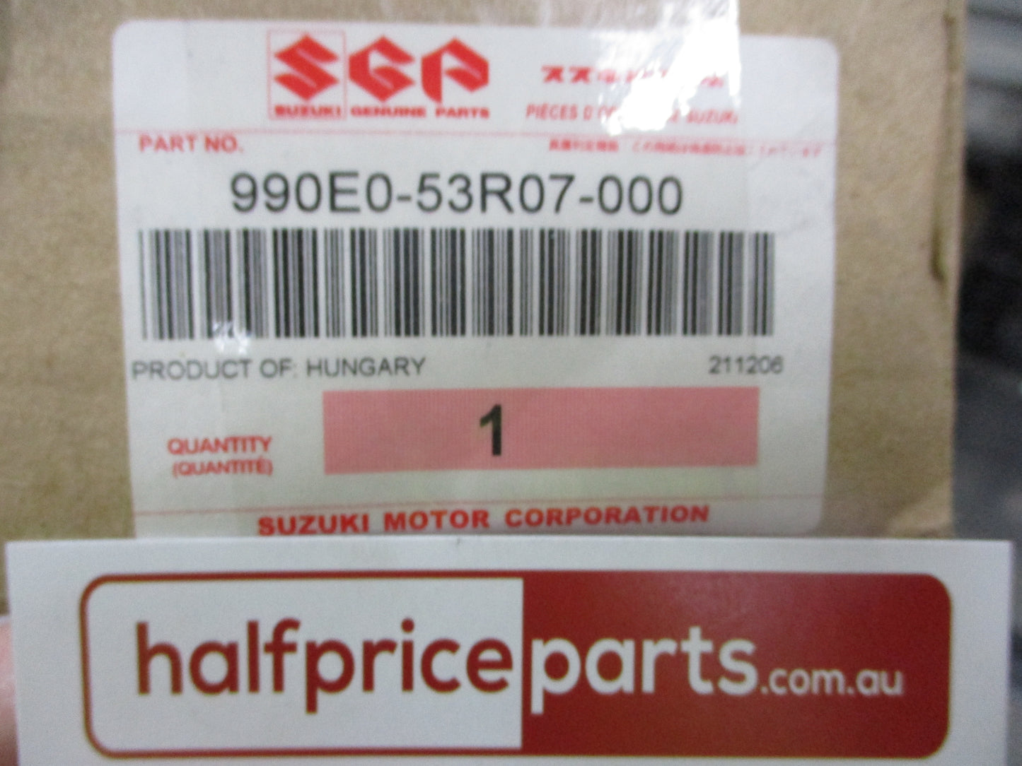 Suzuki Swift / Sport Genuine Side Body Molding Set Of 4 (Black) New Part