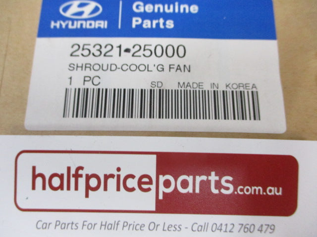 Hyundai Accent Sedan Genuine Radiator Cover Plate New Part