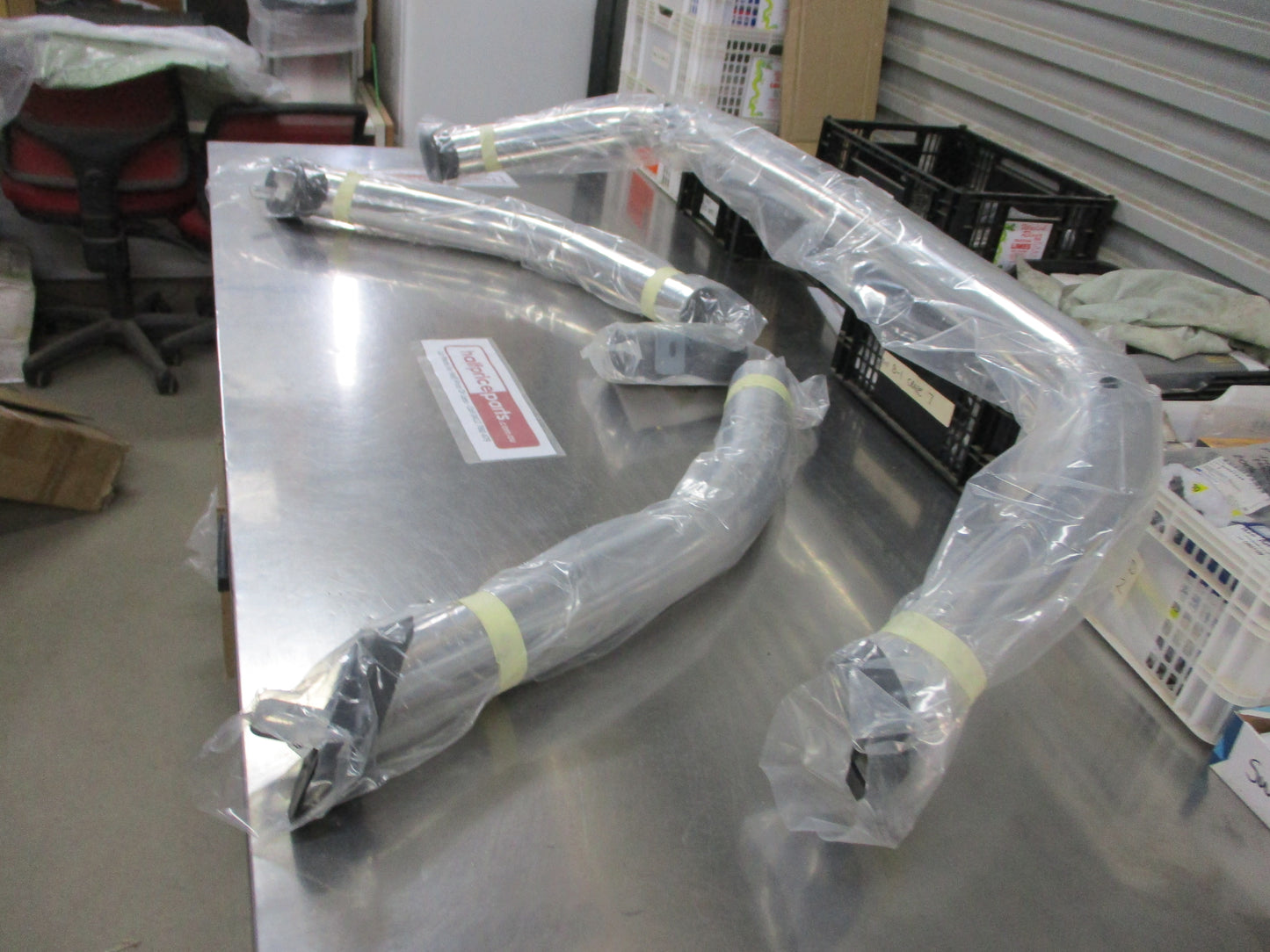 Mitsubishi Triton MN Dual Cab Genuine 3 Pce Sports Bar w/Fitting Kit New Part