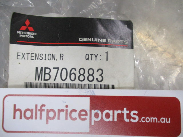 Mitsubishi Delica Genuine Left Hand Rear Bumper Extension New Part