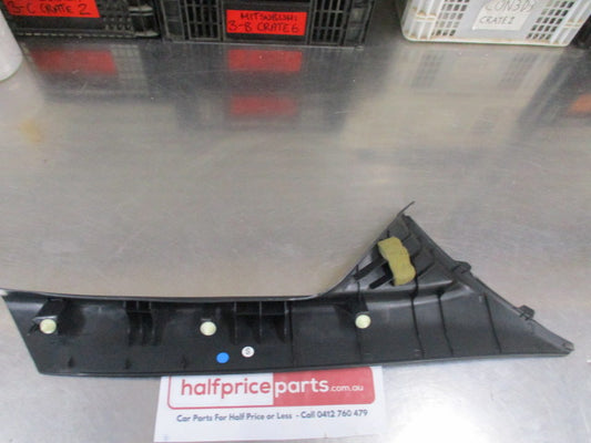 Mitsubishi 380 Genuine Front Left Hand A Pillar Trim (Black) New Part