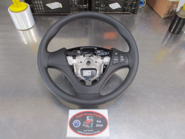 Hyundai I30 FD Genuine 3-Spoke Steering Wheel With Cruise Control Controllers New Part