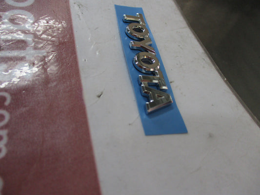 Toyota Camry Genuine Rear Boot Chrome Emblem New Part
