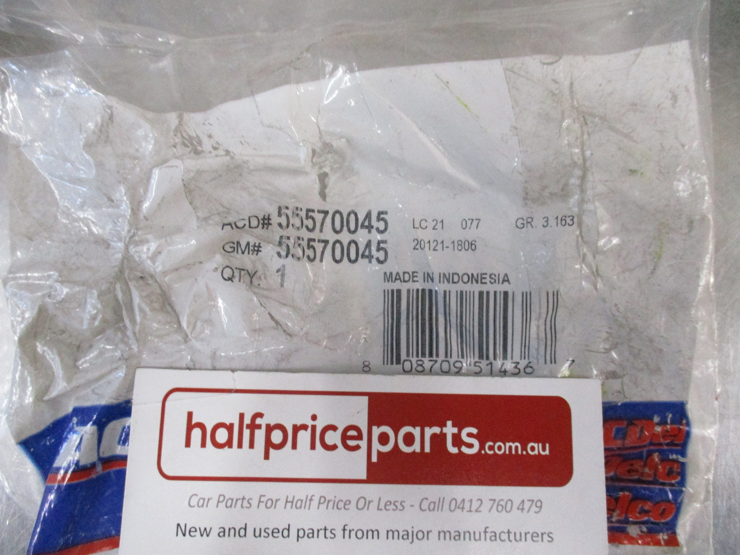 Holden Cruze Genuine Fuel Injection  Feed Pipe New Part