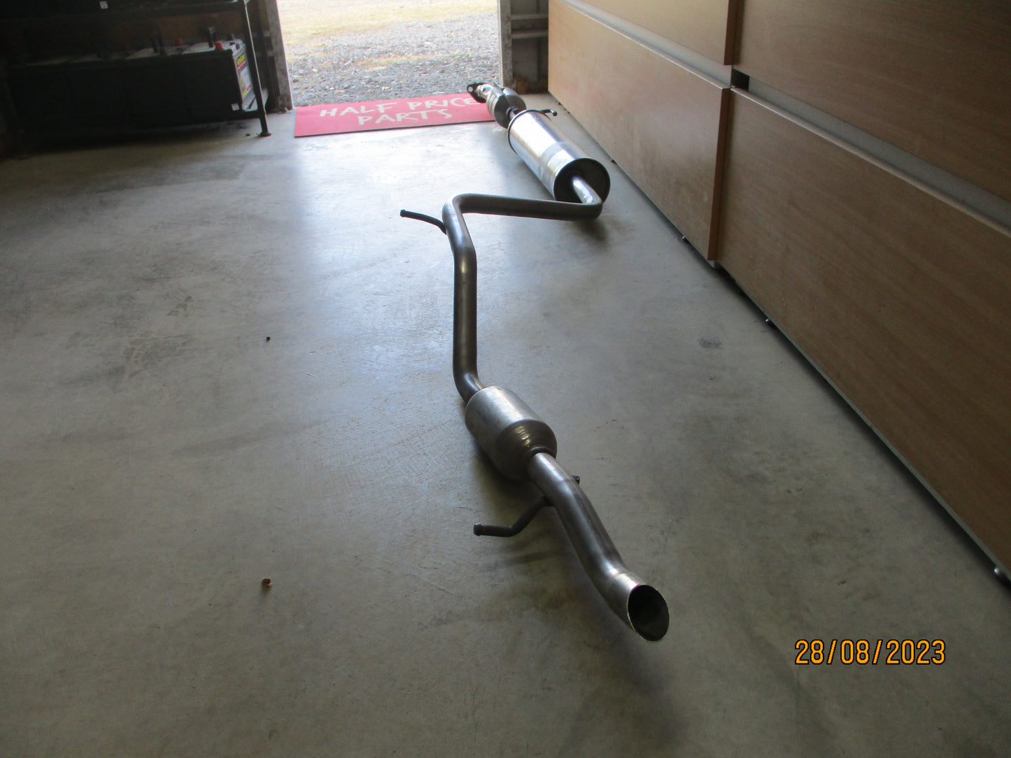 Mitsubishi Mirage LA Genuine Muffler And Exhaust System New Part
