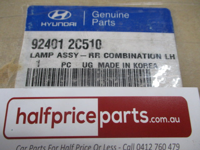 Hyundai Tiburon Genuine Left Hand Tail Light Assembly New Part