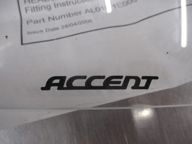 Hyundai Accent Genuine Head Light Protectors Kit New Part