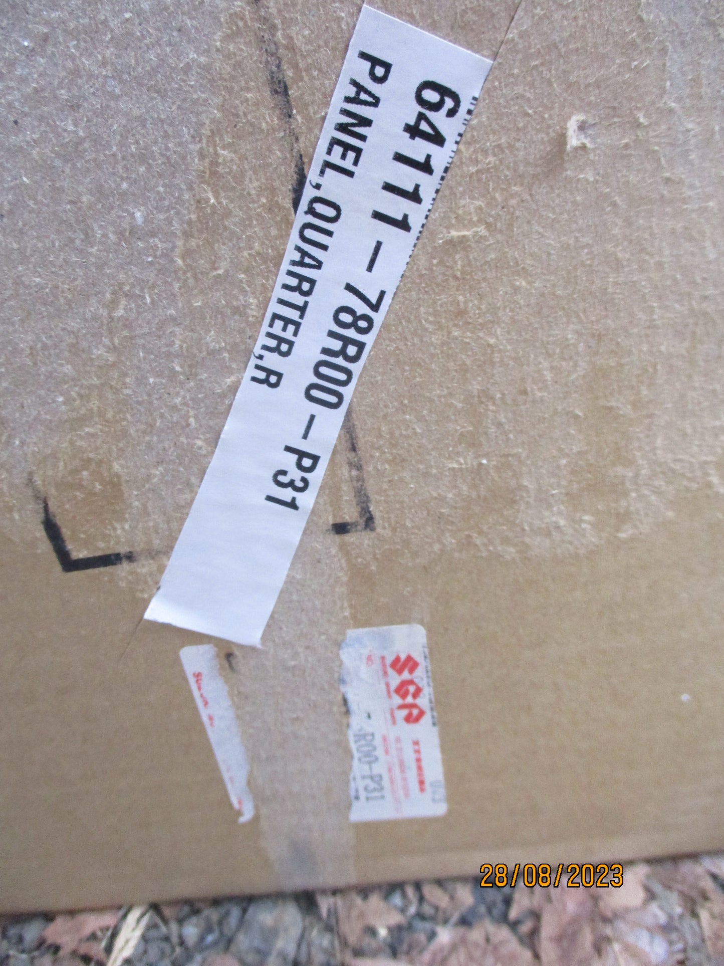 Suzuki Jimny Genuine Drivers Side Rear Quarter Panel New Part