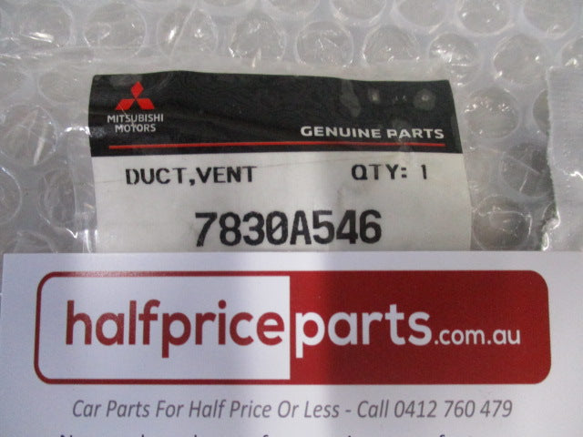 Mitsubishi Pajero Sport Genuine Rear Roof Ventilator Duct New Part