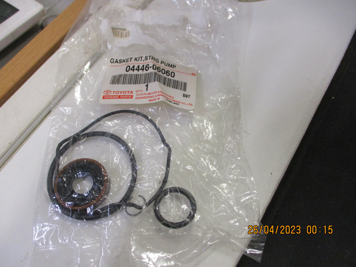 Toyota Hilux GGN25 Genuine Power Steering Pump Gasket Kit New Part
