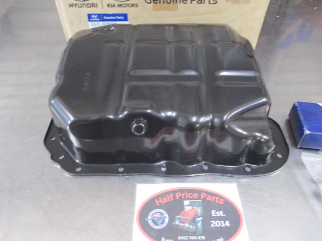 Kia Sportage/Sorento/Optima/Forte/Rondo/Hyundai Genuine Engine Sump New Part