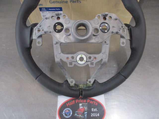 Hyundai I30 PD Genuine Leather Steering Wheel Body (Black) New Part