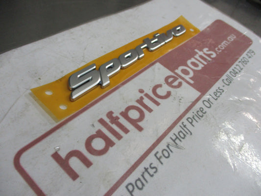 Toyota Camry Sportivo Genuine Rear Boot Emblem New Part
