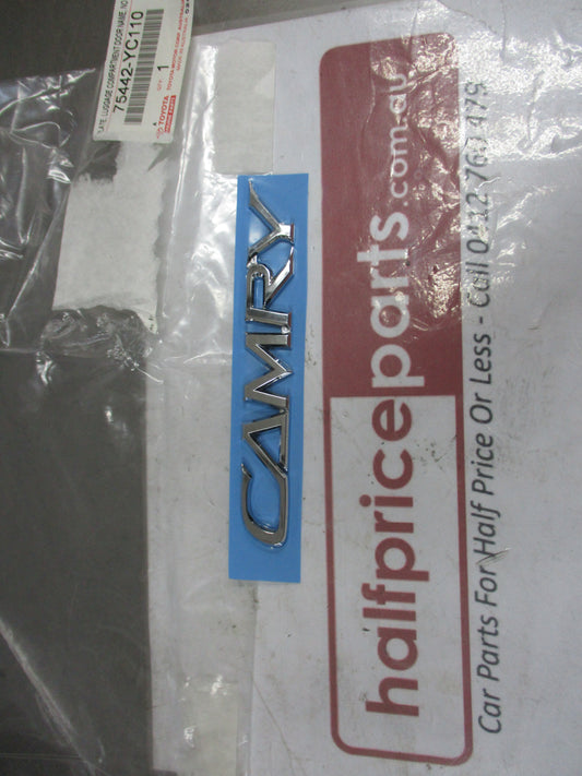 Toyota Camry Sedan Genuine Boot Lid Emblem New Part