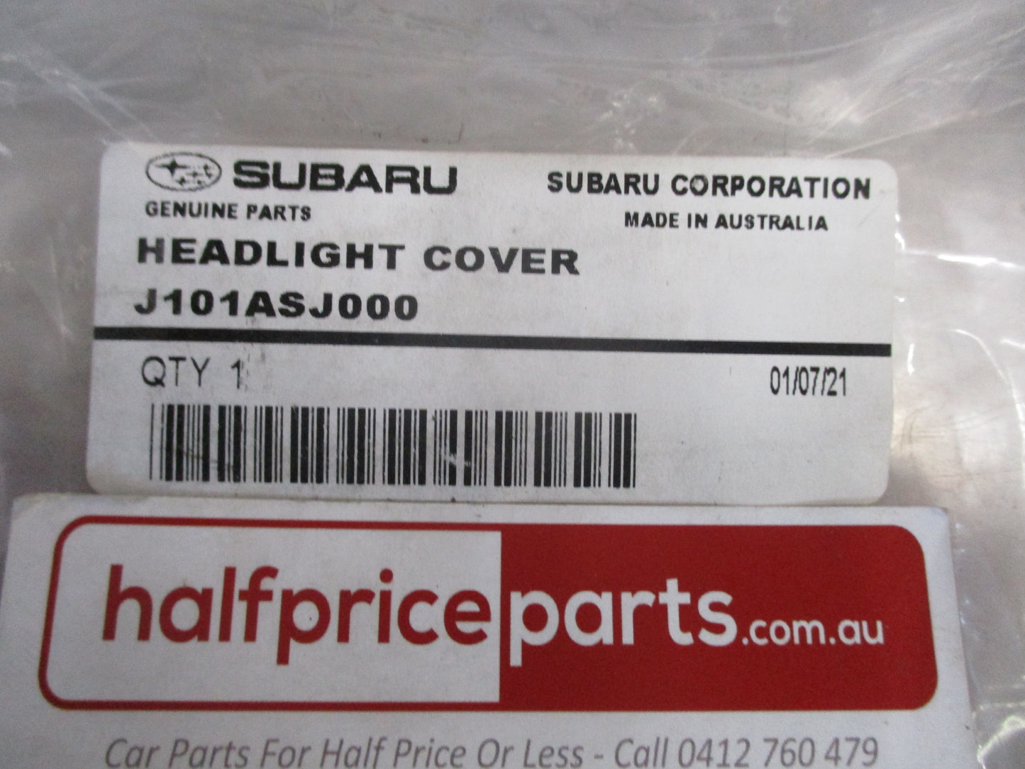 Subaru Forester Genuine Headlight Protector Kit New Part