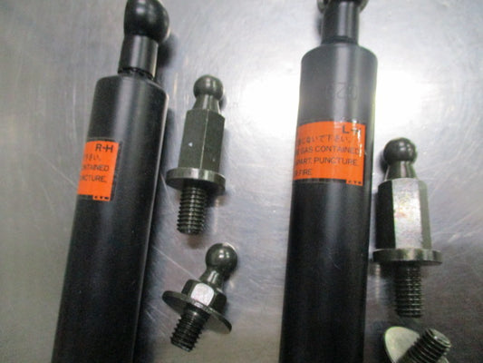 Mitsubishi Lancer Genuine Tailgate Lift Strut Pair with Brackets Kit New Part