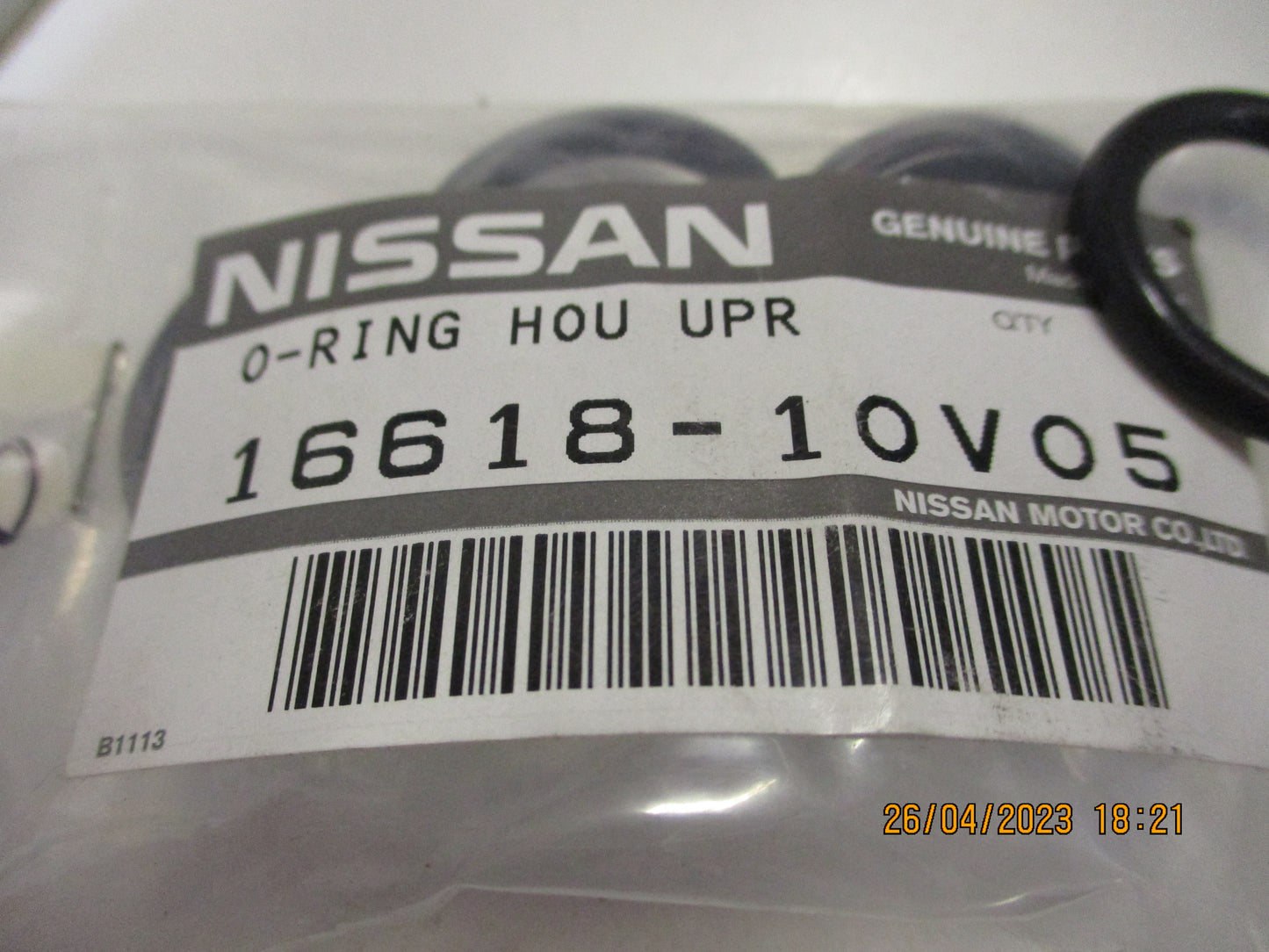 Nissan 300ZX-Z32 Genuine Fuel Injector O-Ring New Part