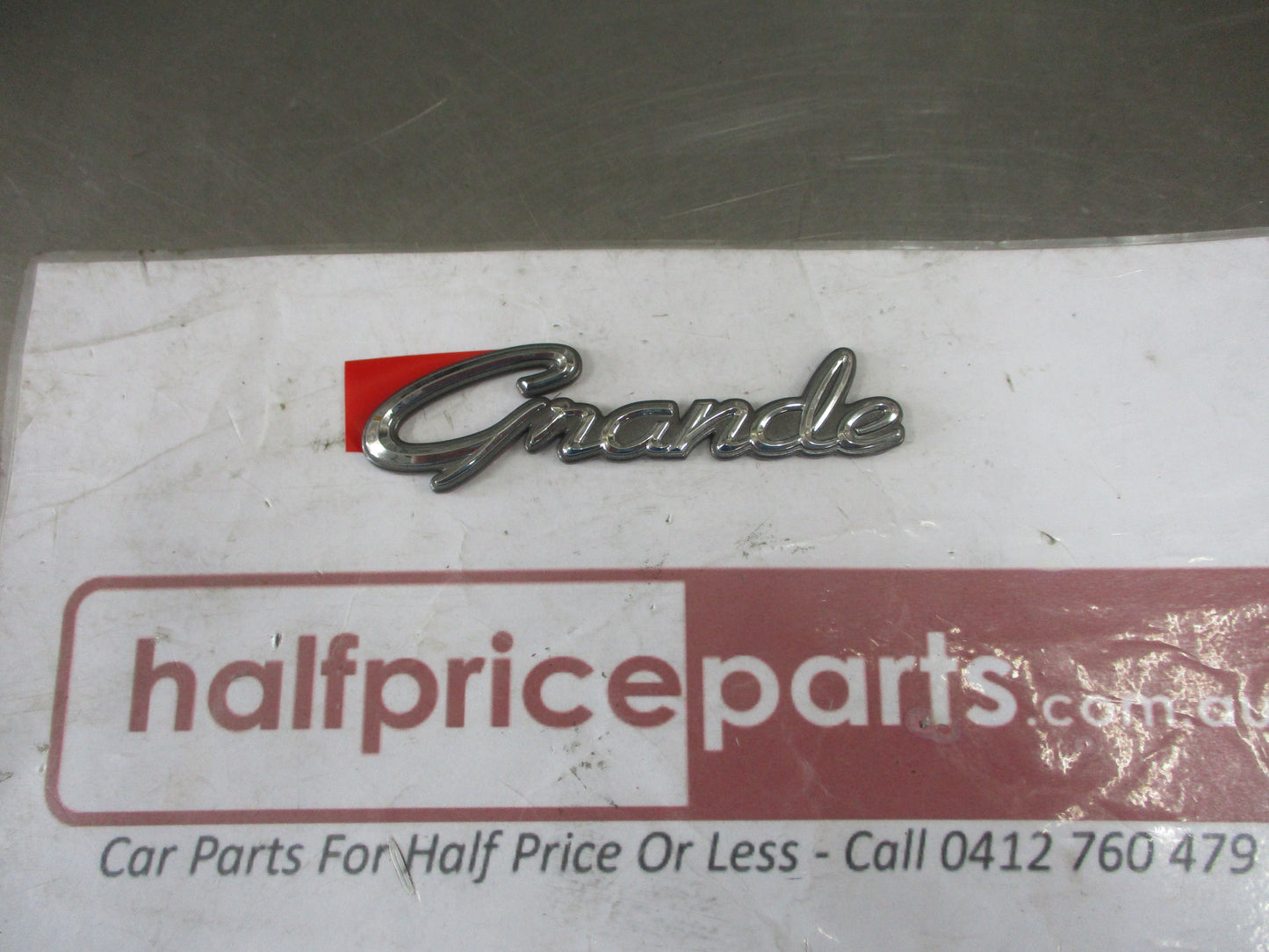 Toyota Prado Genuine Rear Tail Gate Chrome Emblem New Part