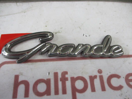 Toyota Prado Genuine Rear Tail Gate Chrome Emblem New Part