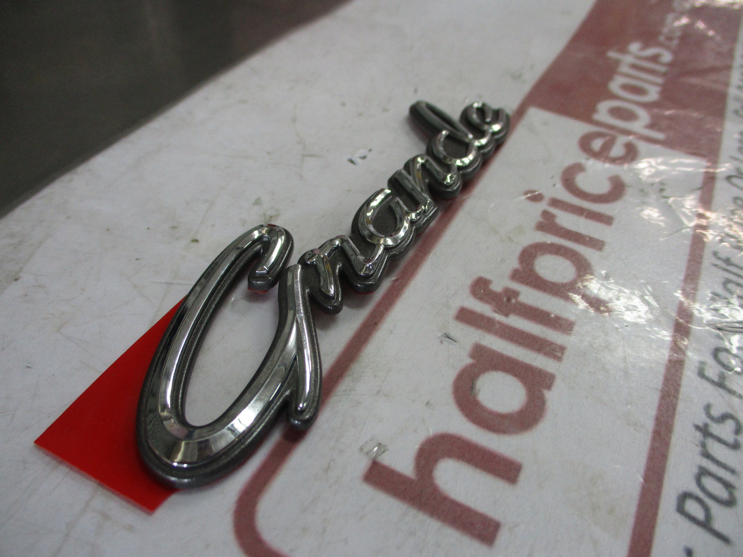 Toyota Prado Genuine Rear Tail Gate Chrome Emblem New Part