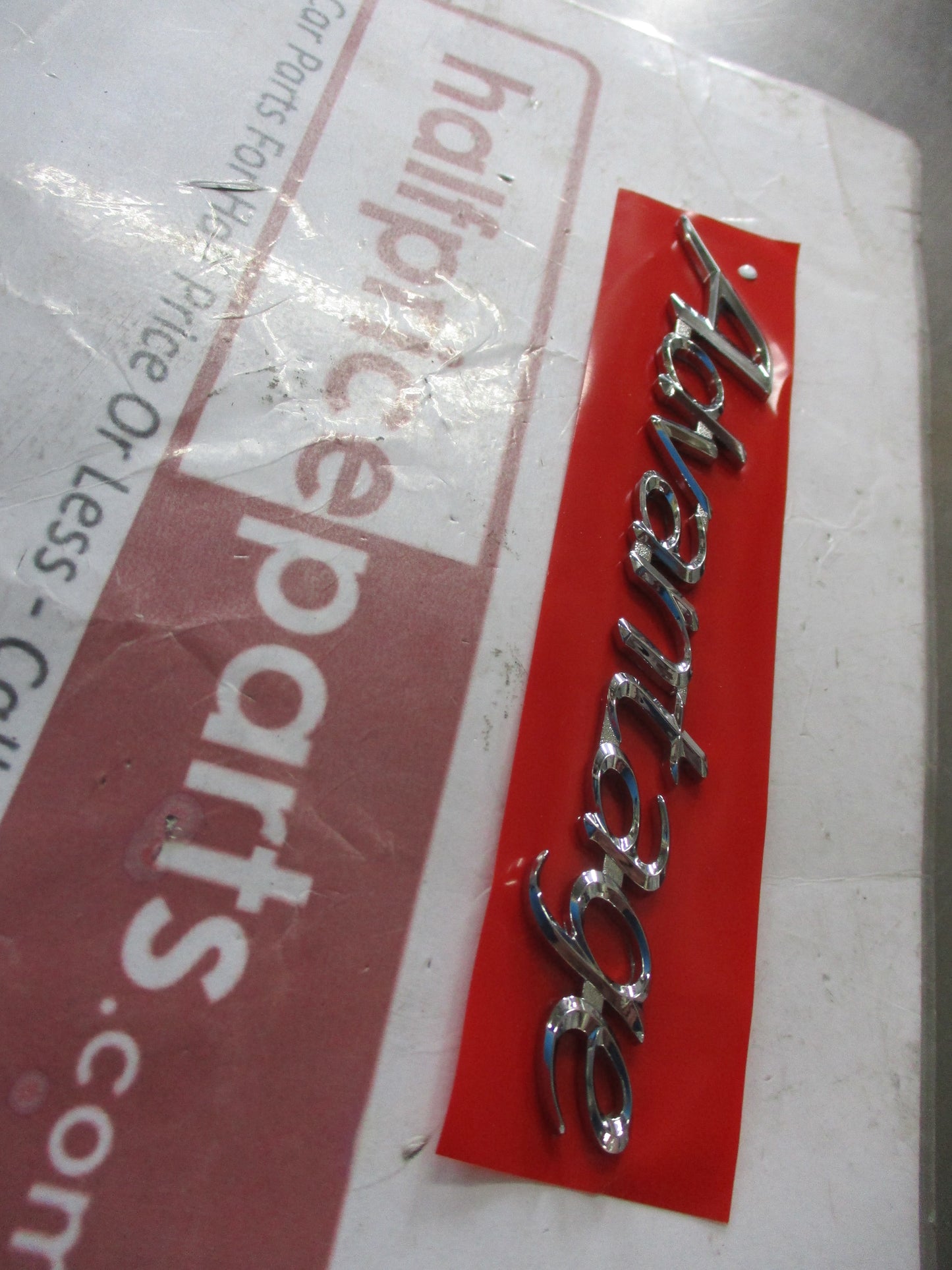 Toyota Avalon Genuine Rear Boot Chrome Emblem (Advantage) New Part