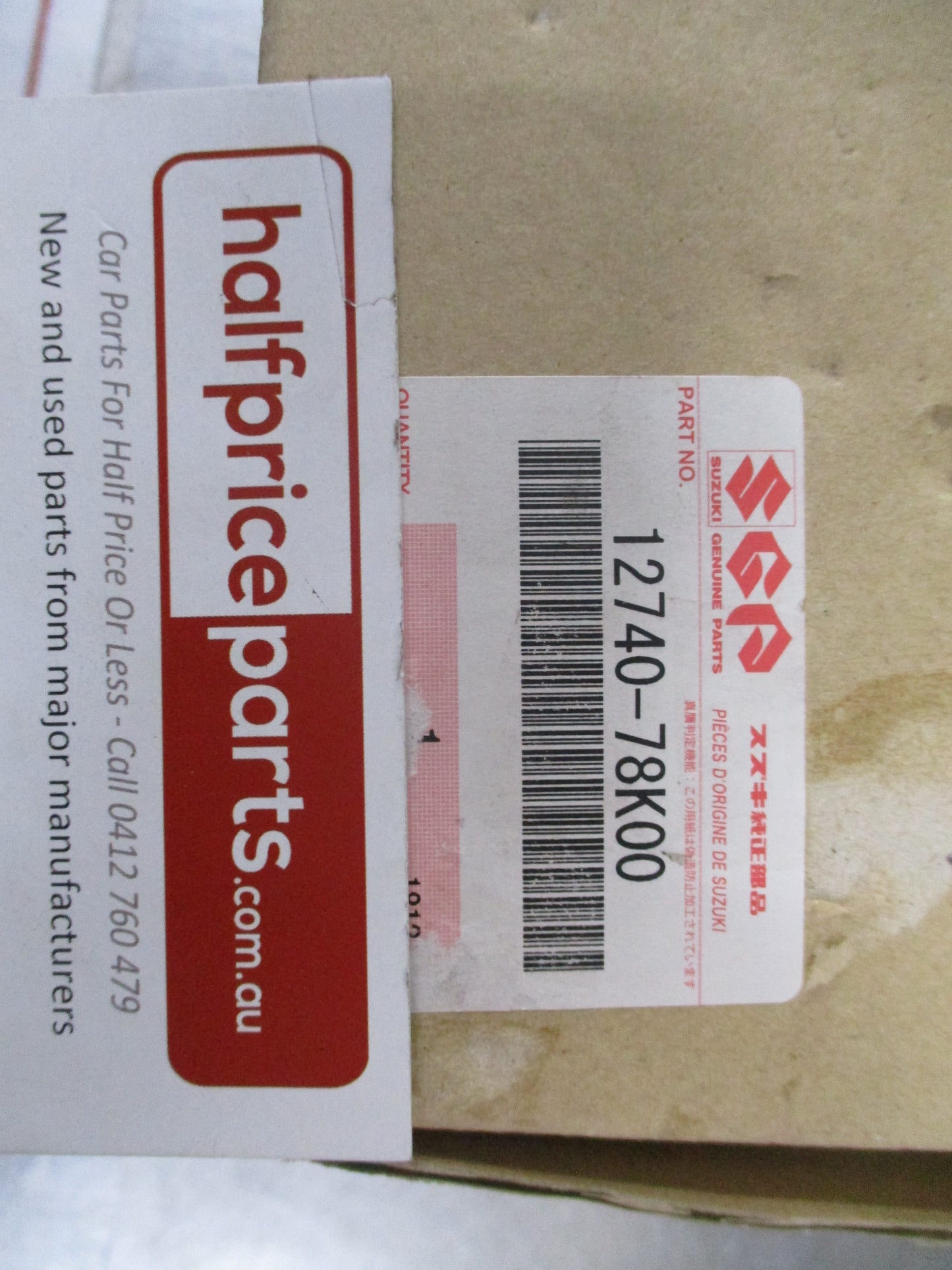 Suzuki Grand Vitara Genuine Camshaft Timing Sprocket Assembly New Part