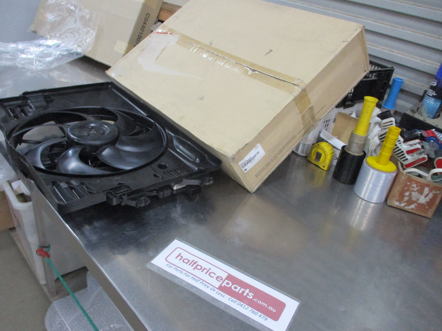 Kia Seltos Genuine Radiator Electric Fan And Housing New Part