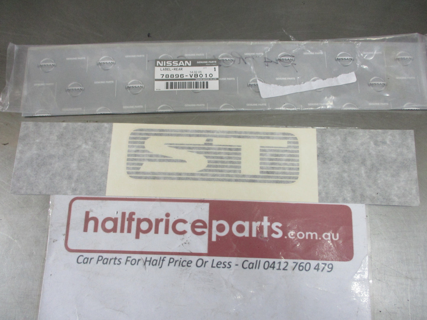 Nissan GU Patrol Genuine ST Side Body Decal New Part