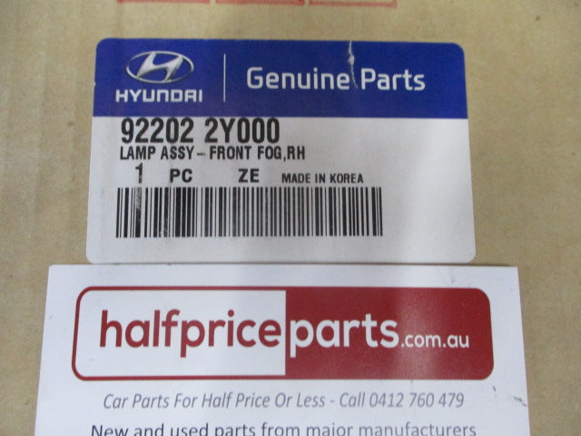 Hyundai Tucson/ix35 Right Hand Front Fog Light And Bracket Assembly New Part