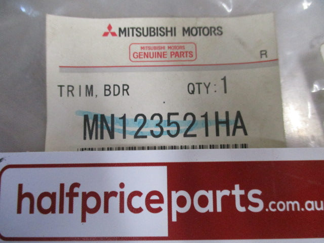 Mitsubishi Pajero Genuine Interior Rear Door Lower Storage Trim New Part