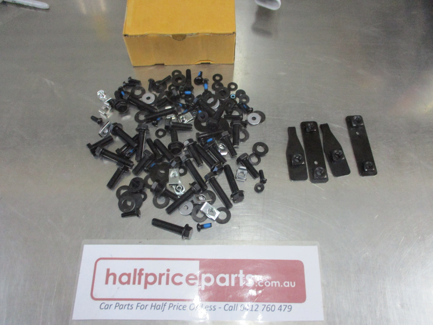 Mazda TF BT-50 Genuine Bull Bar Under Protector Plates Bolt Kit New Part