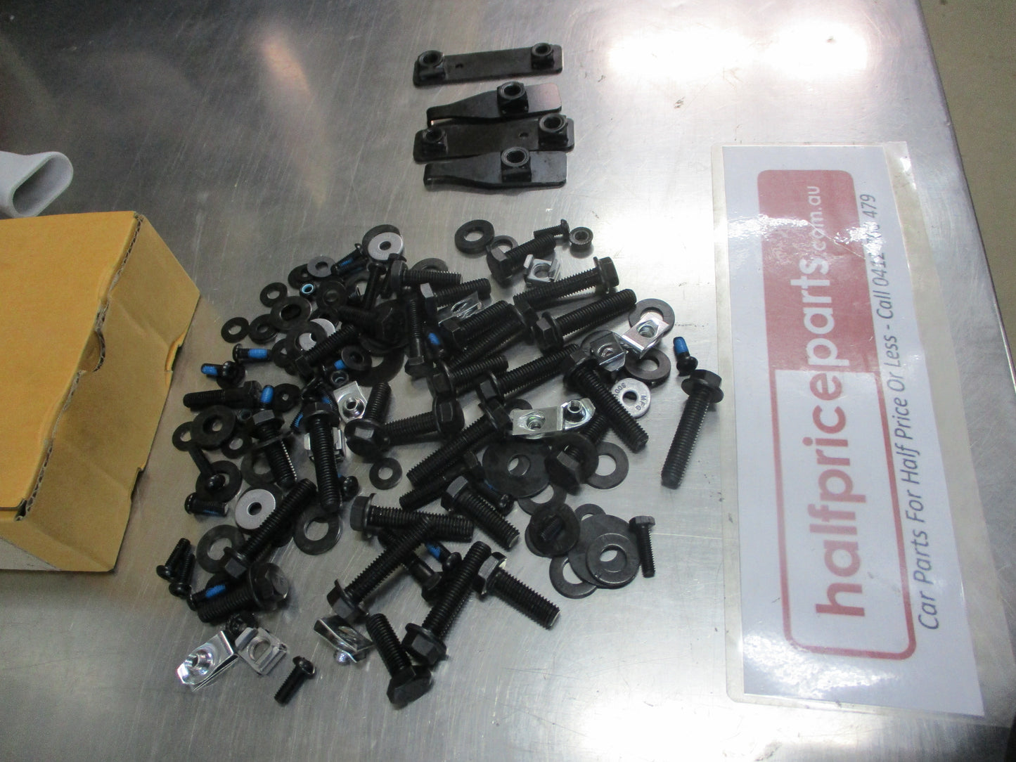 Mazda TF BT-50 Genuine Bull Bar Under Protector Plates Bolt Kit New Part