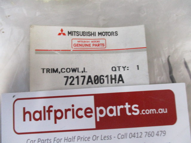 Mitsubishi Triton/Challenger Genuine Left Hand Front Side Cowl Panel New Part