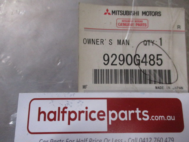 Mitsubishi Outlander 2017 Owner's Manual New Part