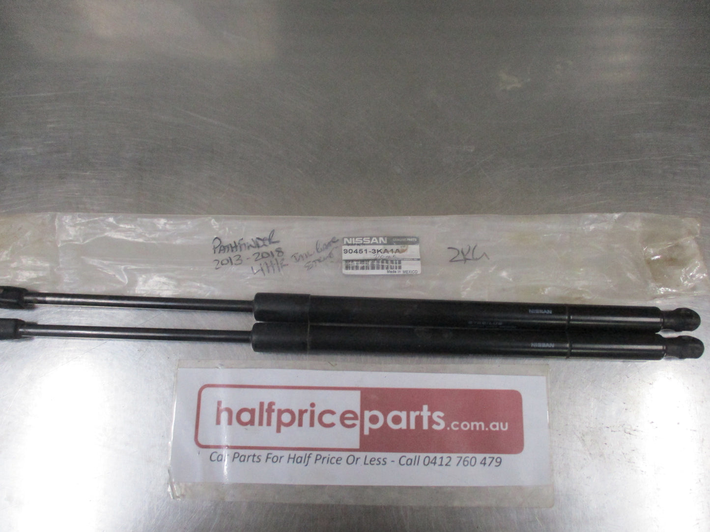 Nissan Pathfinder Genuine Tail Gate Strut Pair Used Part VGC
