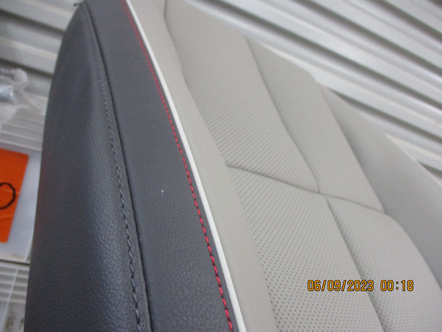 Kia Carnival Genuine Drivers Seat Back Frame And Leather New Part
