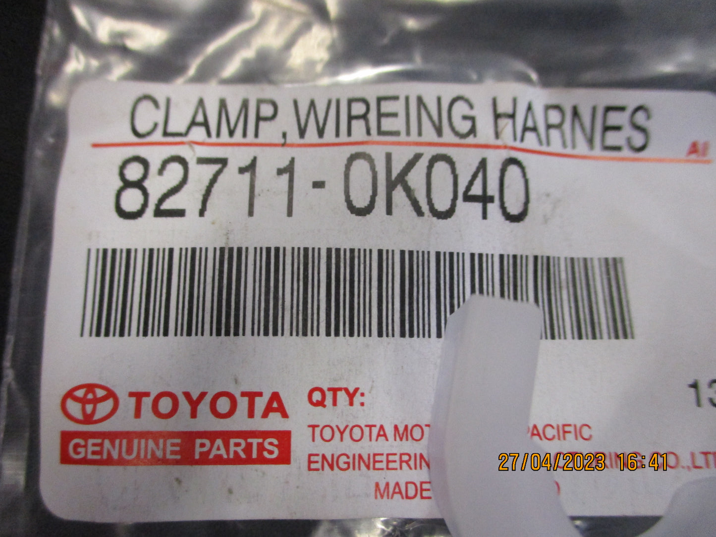 Toyota Hilux Genuine Wiring Harness Clamp New Part