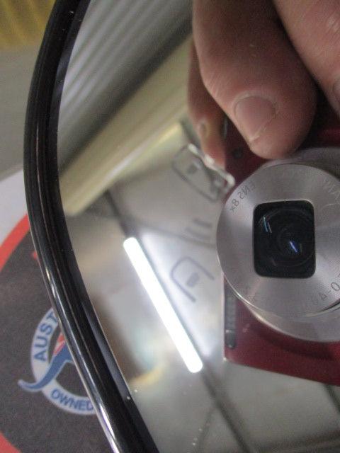Mitsubishi Pajero Genuine Left Hand Outer (Passengers) Mirror Glass New Part