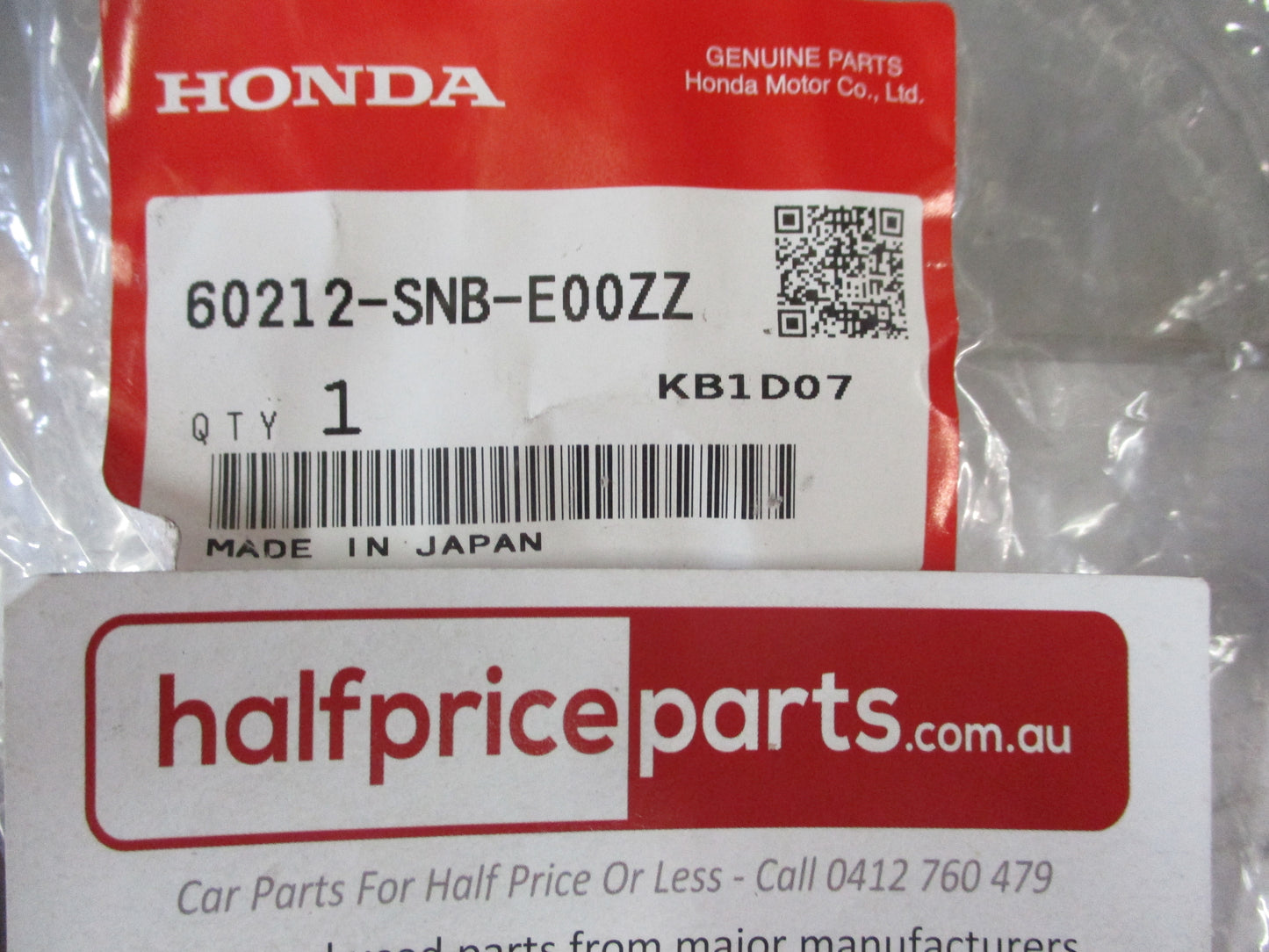 Honda Civic Type-R Genuine Right Hand Front Fender Stay New Part