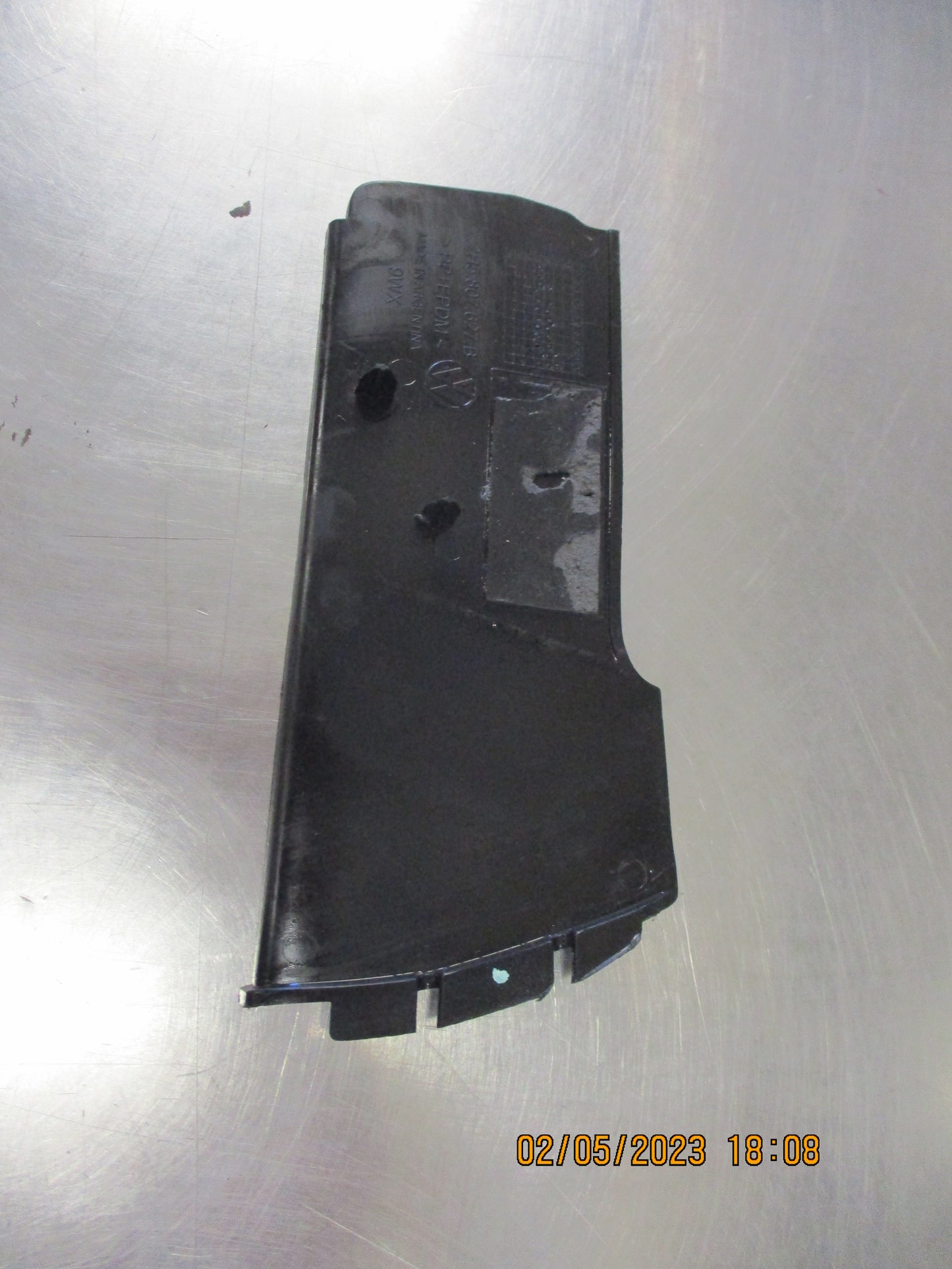 VW Amarok Genuine Striker Plate Satin Black Used Part VGC