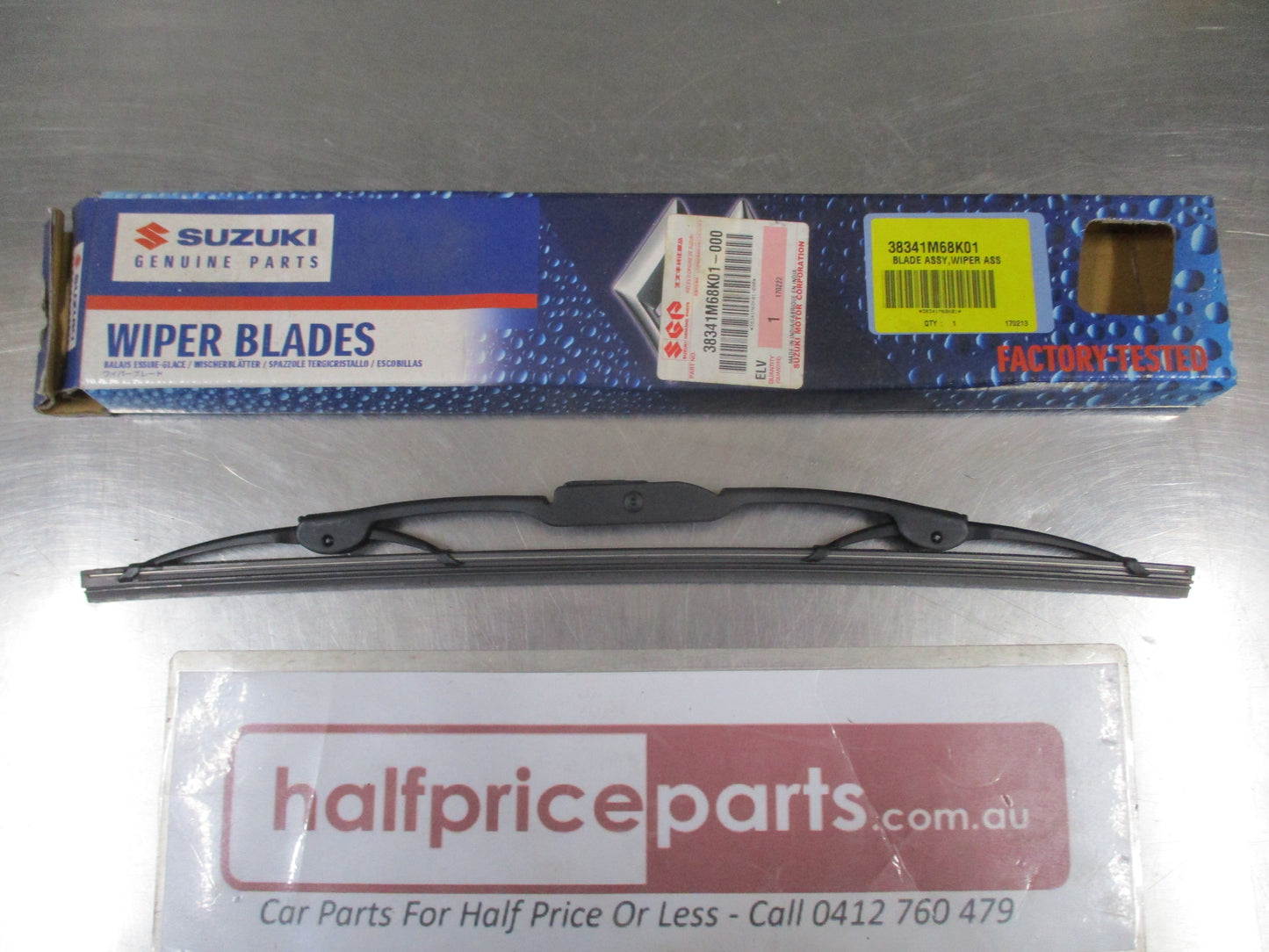 Suzuki Alto Genuine 14" Front Right Hand Wiper Blade Assembly New Part