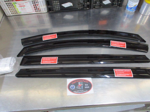 Hyundai Santa Fe TM/PE Genuine Set Of 4 Sim Line Tinted Weather Shields New Part