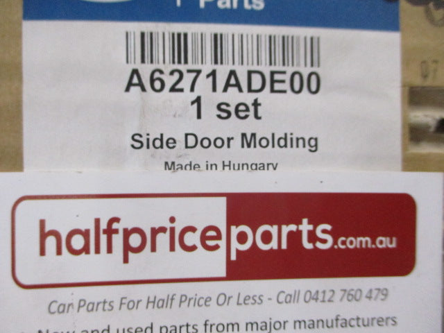 Hyundai I30 Genuine Outer Black Door Moulding Kit New Part
