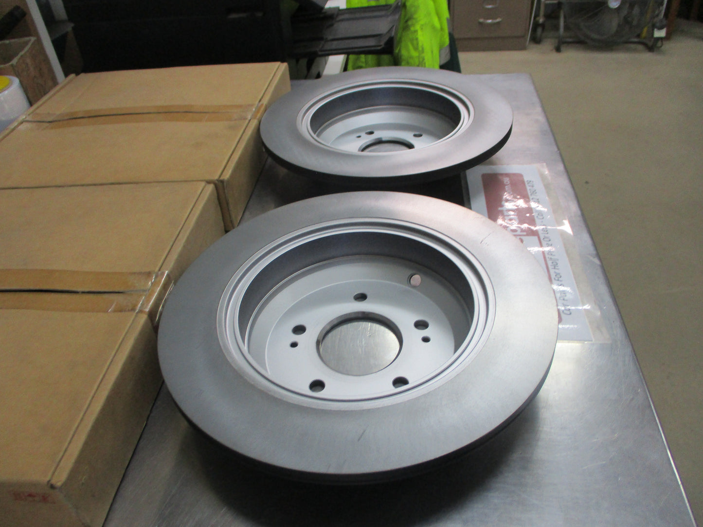 Kia Stinger Genuine Rear Disc Brake Rotors (Pair) New Part