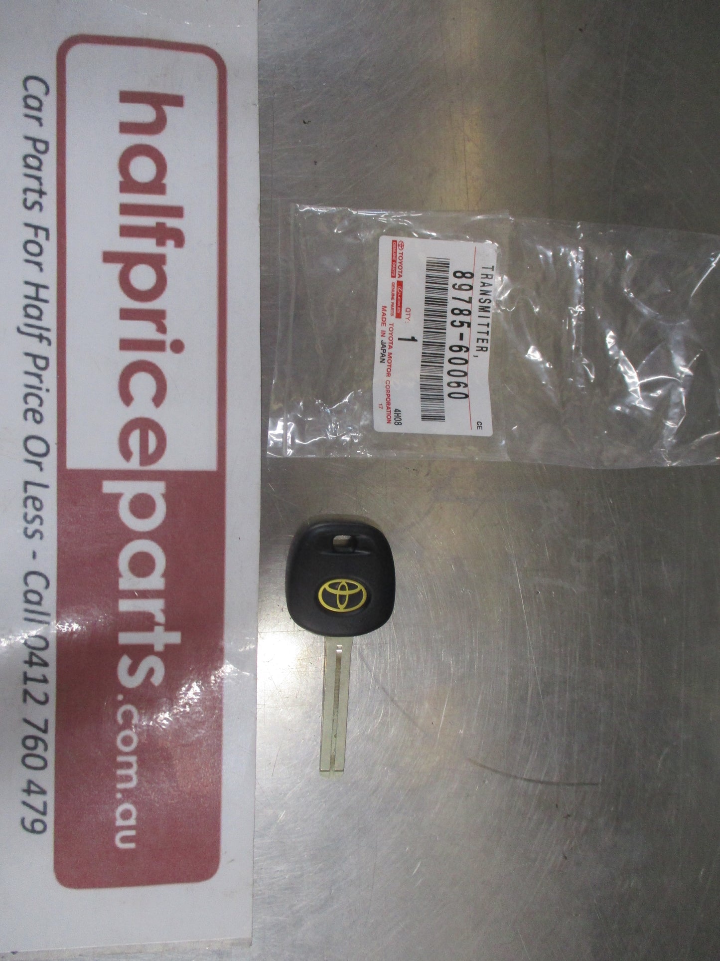 Toyota Landcruiser FZJ105-HDJ100-HZJ105-UZJ100 Genuine Master Transmitter Transponder Key Blank New Part