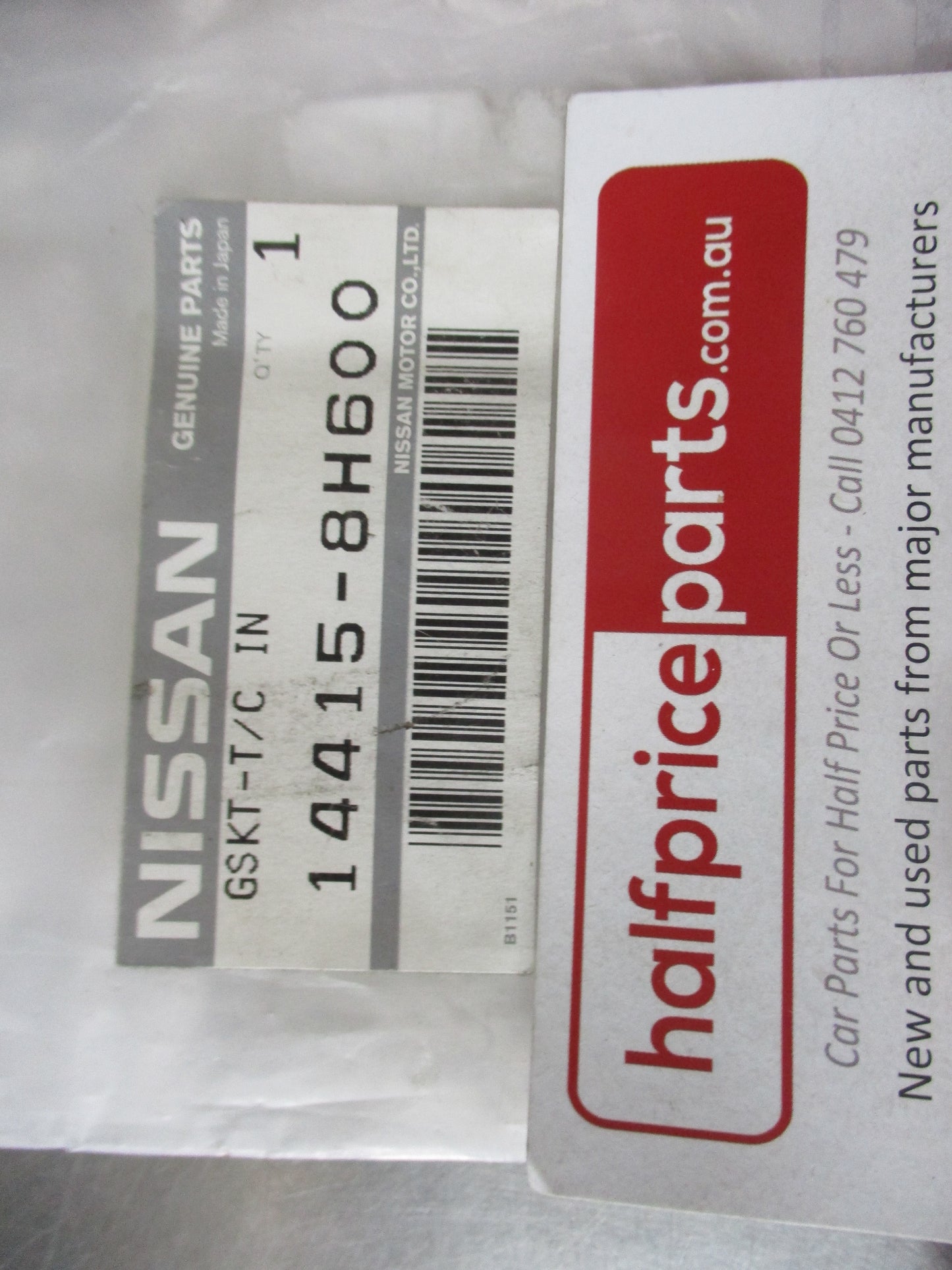 Nissan Skyline R32/33/34/300ZX/C34/Genuine Turbo To Manifold Gasket New Part
